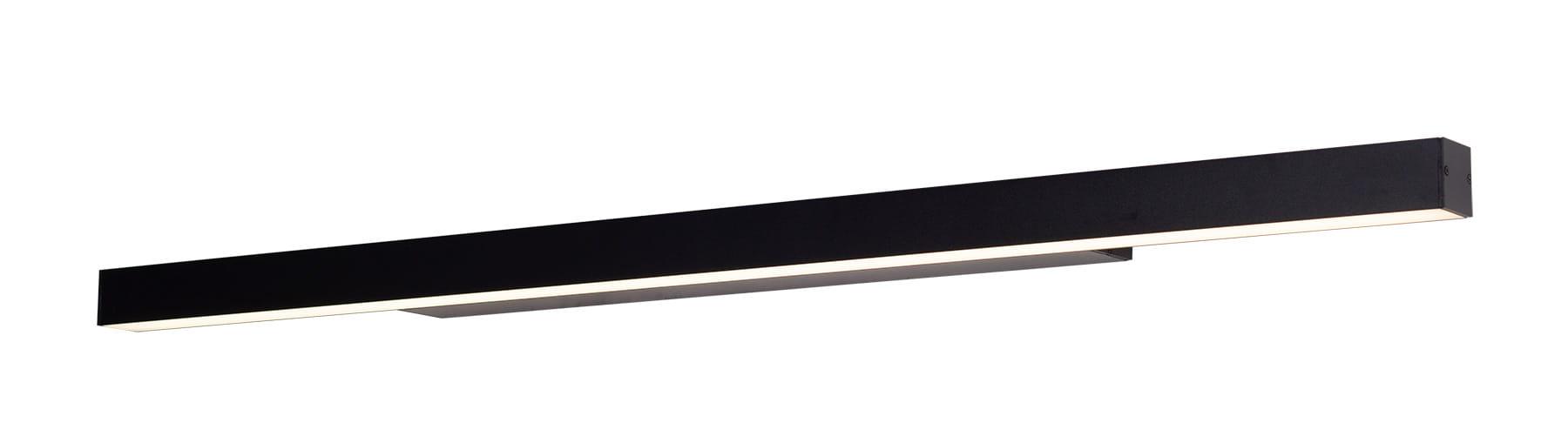 Aplica LINEAR IP44 Culoare neagra 36W 4000K MAXLIGHT W0266 - PARIS14A.RO