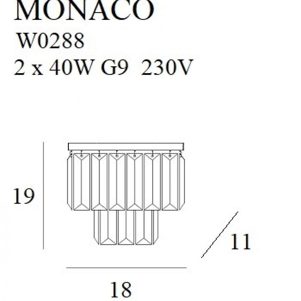 Aplica MONACO AURIU MAXLIGHT W0288 - PARIS14A.RO