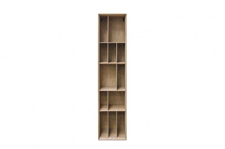 Biblioteca maro din MDF 40x36x176,5 cm Bibli Versmissen - PARIS14A.RO