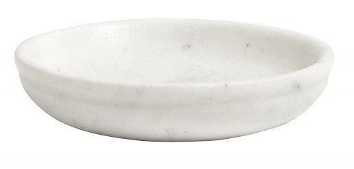Bol decorativ alb din marmura 10 cm Small Marble Bowl Nordal - PARIS14A.RO