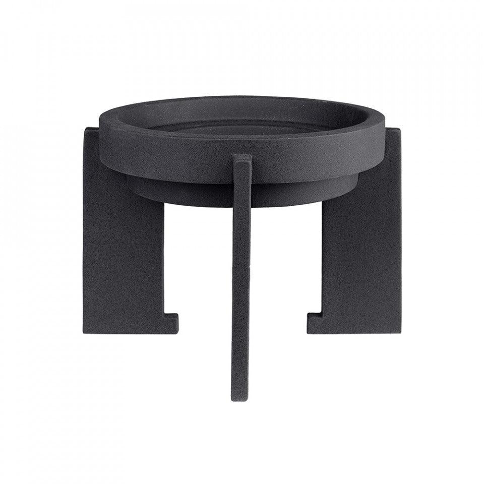 Bol decorativ negru din ceramica 34 cm Nyp Versmissen - PARIS14A.RO
