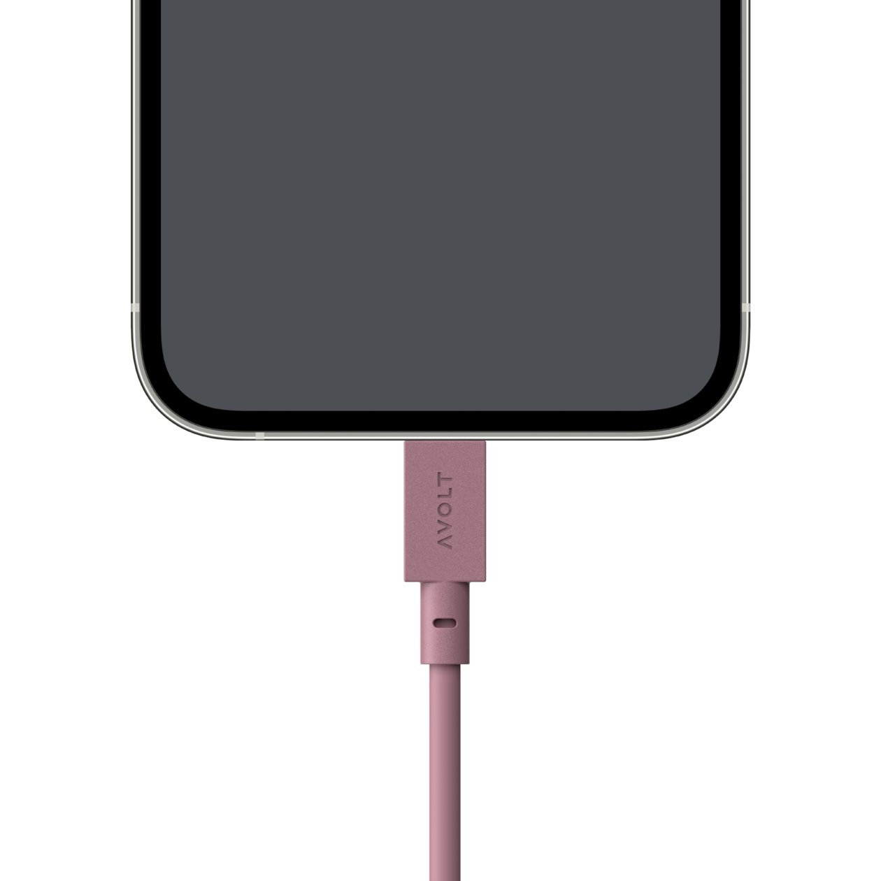 Cablu de încărcare Cable 1 USB-A to Apple lightning, Culoare Rusty Red - Avolt