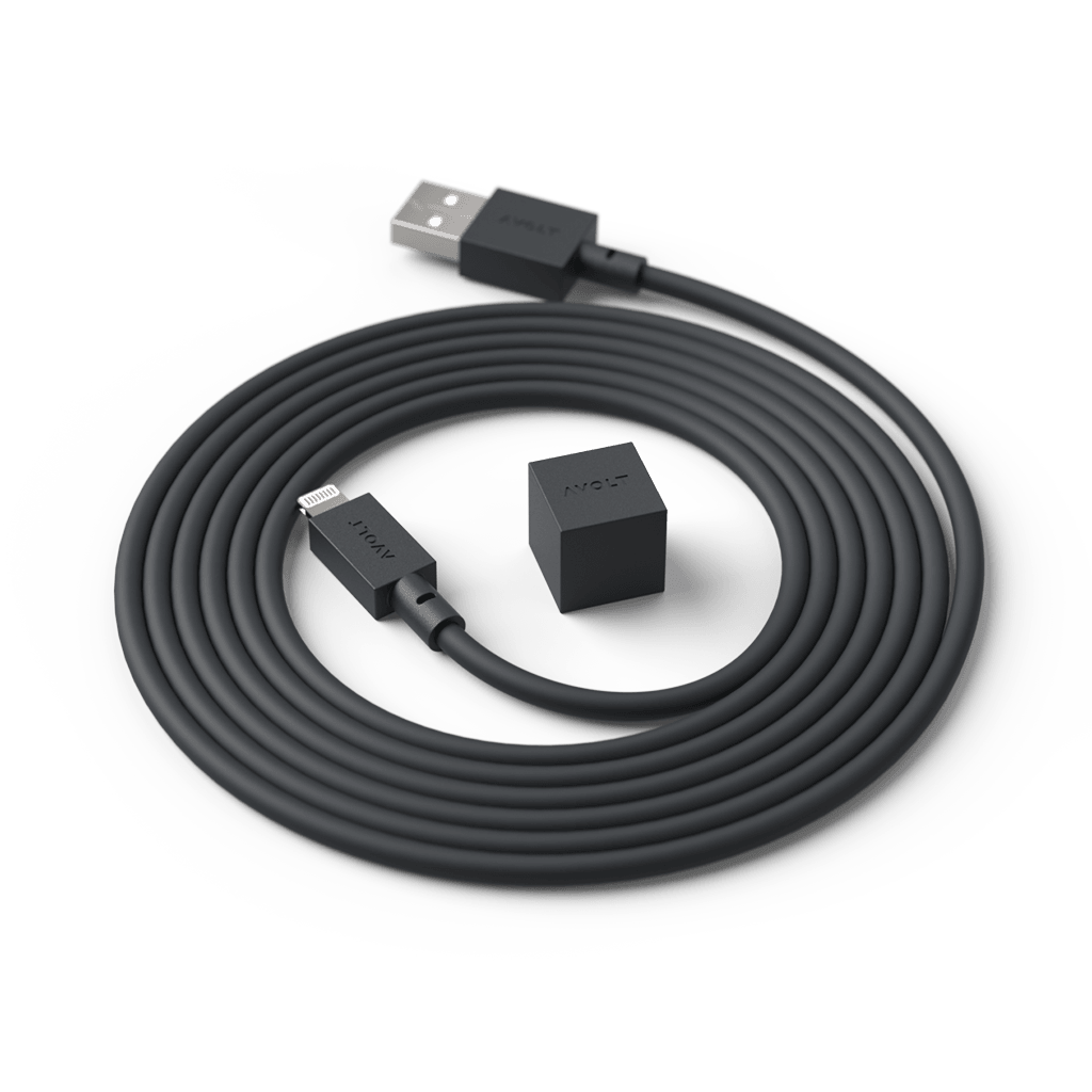 Cablu de încărcare Cable 1 USB-A to Apple lightning, Culoare Black, Avolt - PARIS14A.RO