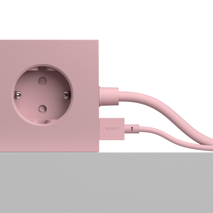 Cablu de încărcare Cable 1 USB-A to Apple lightning, Culoare Old Pink - Avolt - PARIS14A.RO