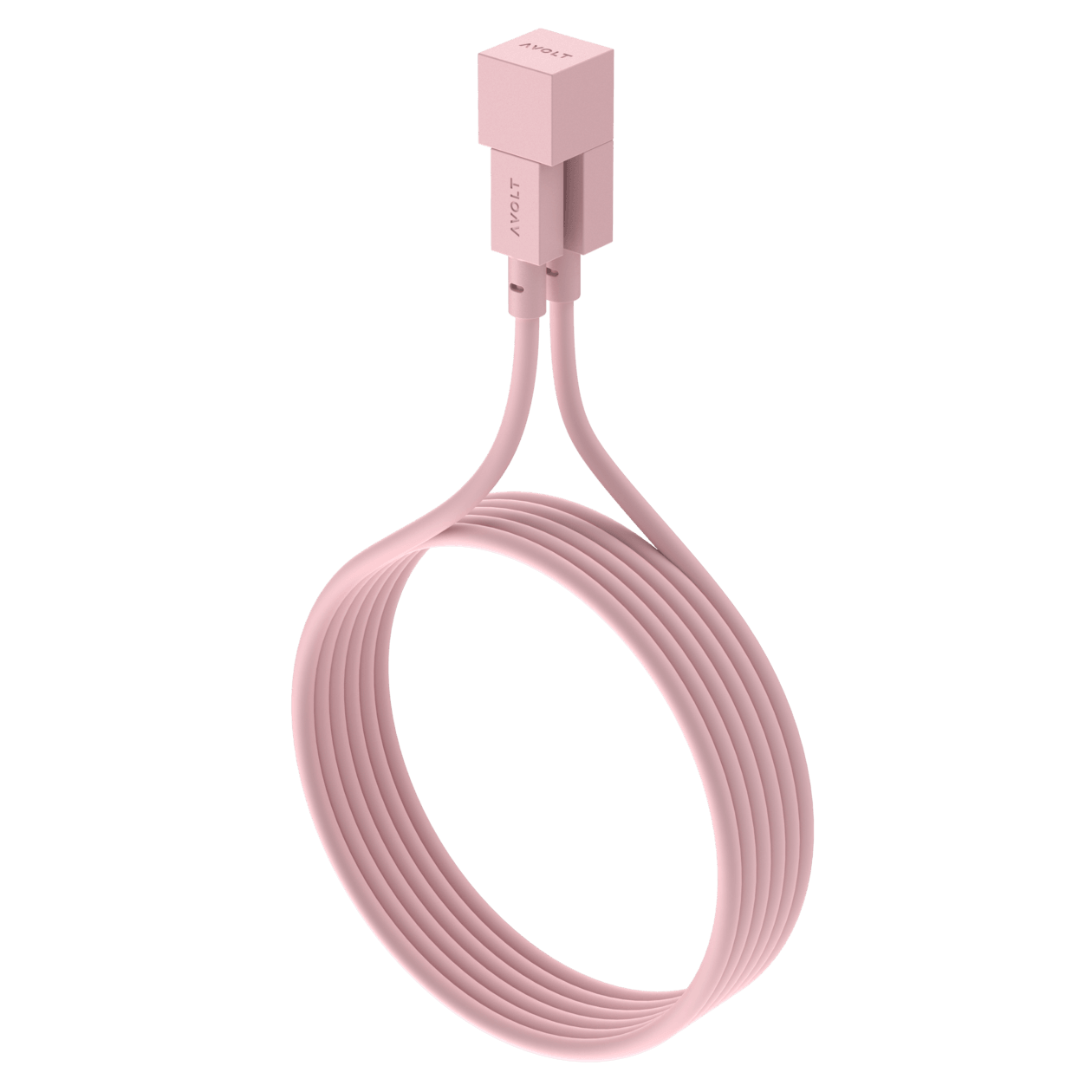 Cablu de încărcare Cable 1 USB-A to Apple lightning, Culoare Old Pink - Avolt - PARIS14A.RO