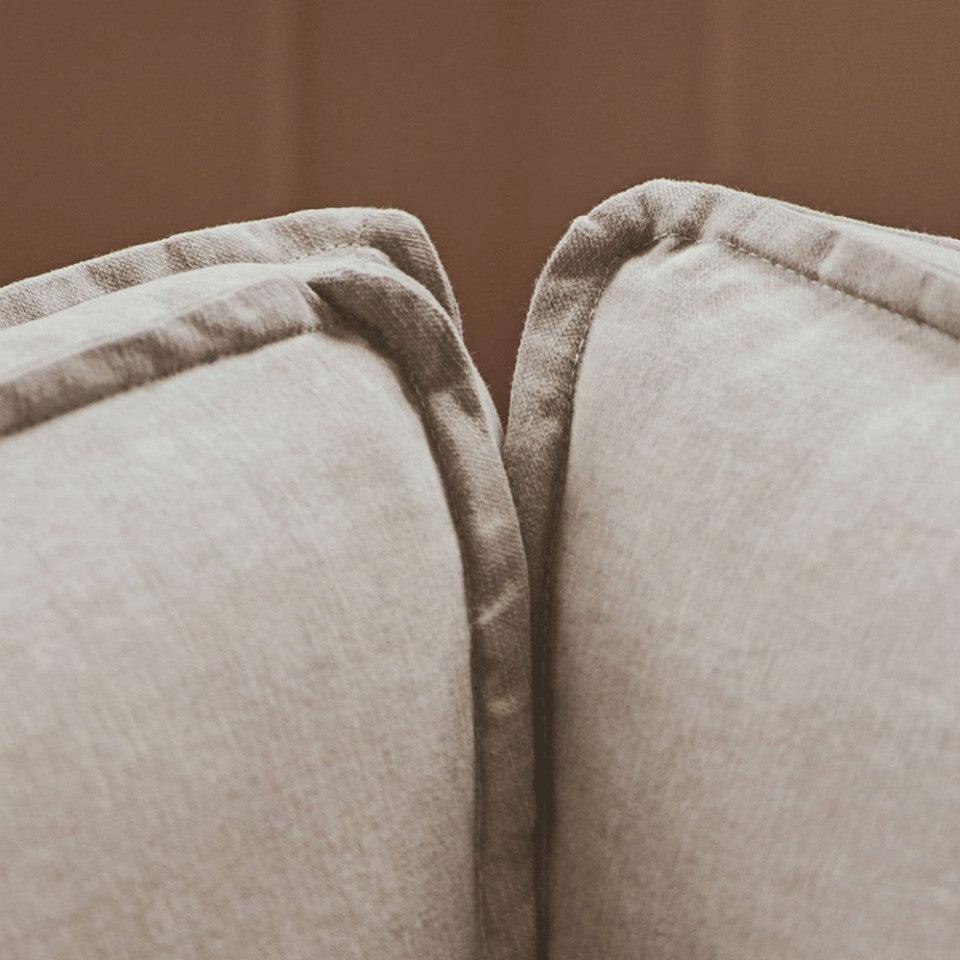Canapea gri deschis din lana 250 cm Noora Gaja Bolia - PARIS14A.RO