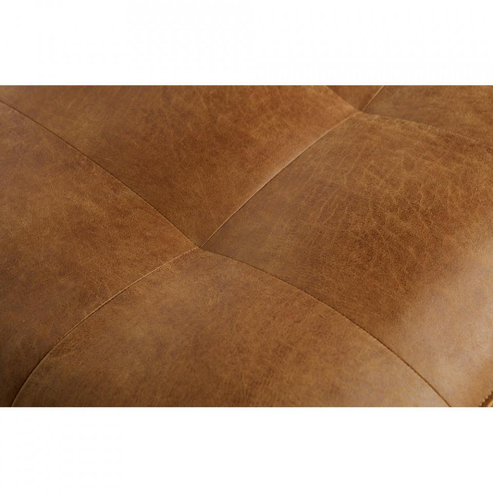 Canapea maro din piele 230 cm Rodeo Cognac Classic - PARIS14A.RO