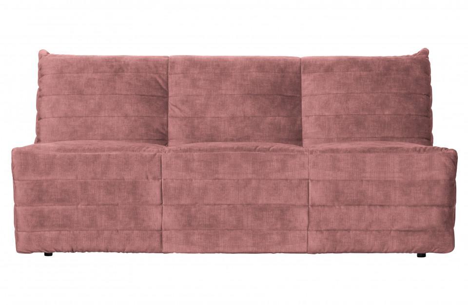 Canapea roz din catifea 160 cm Bag - PARIS14A.RO
