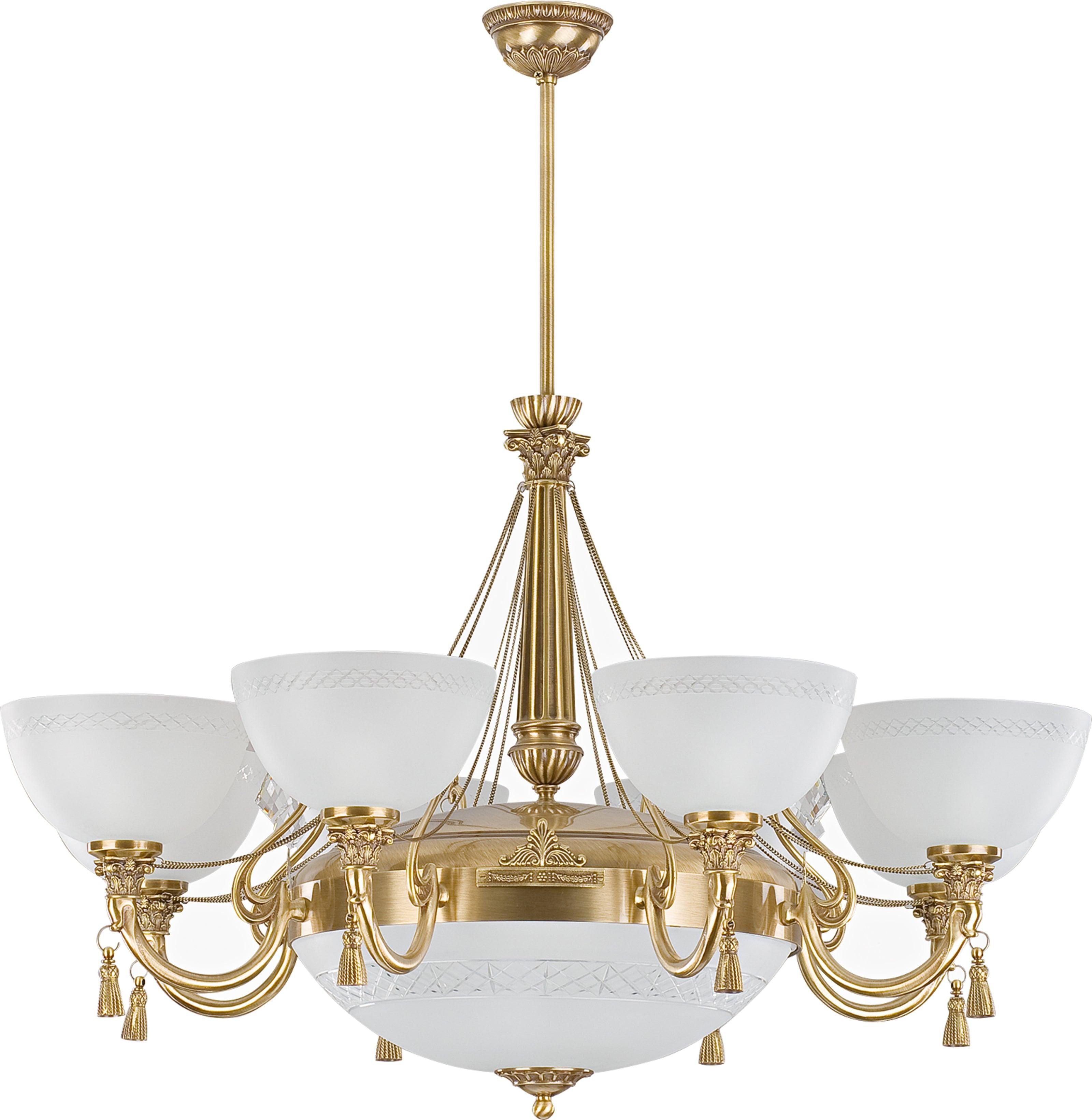 Candelabru cu abajur de sticla Roma Kutek - PARIS14A.RO