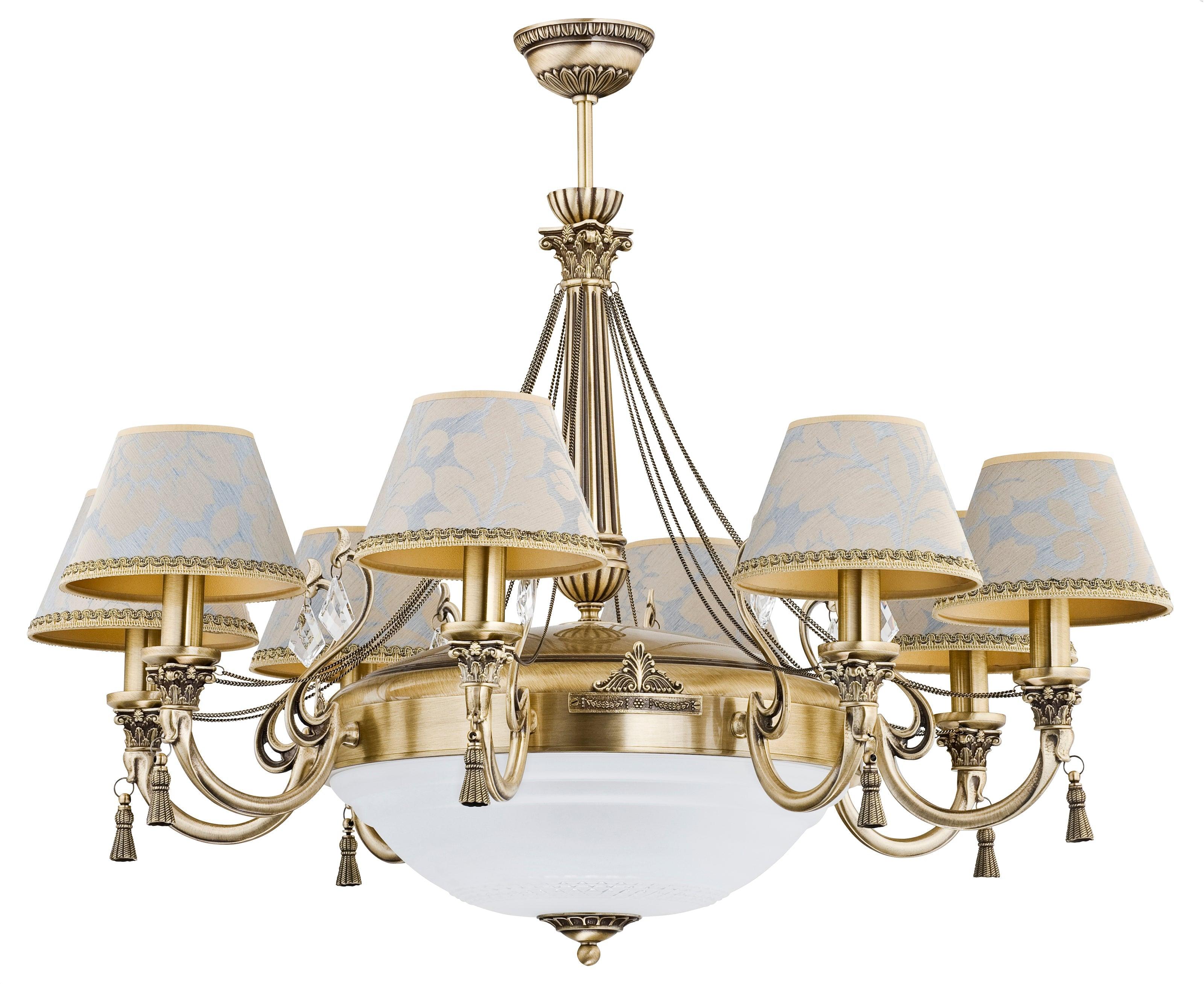 Candelabru cu abajur din material Roma Kutek - PARIS14A.RO