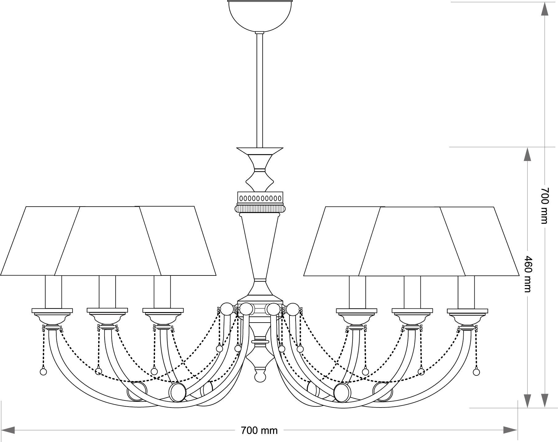 Candelabru Dorato Kutek - PARIS14A.RO