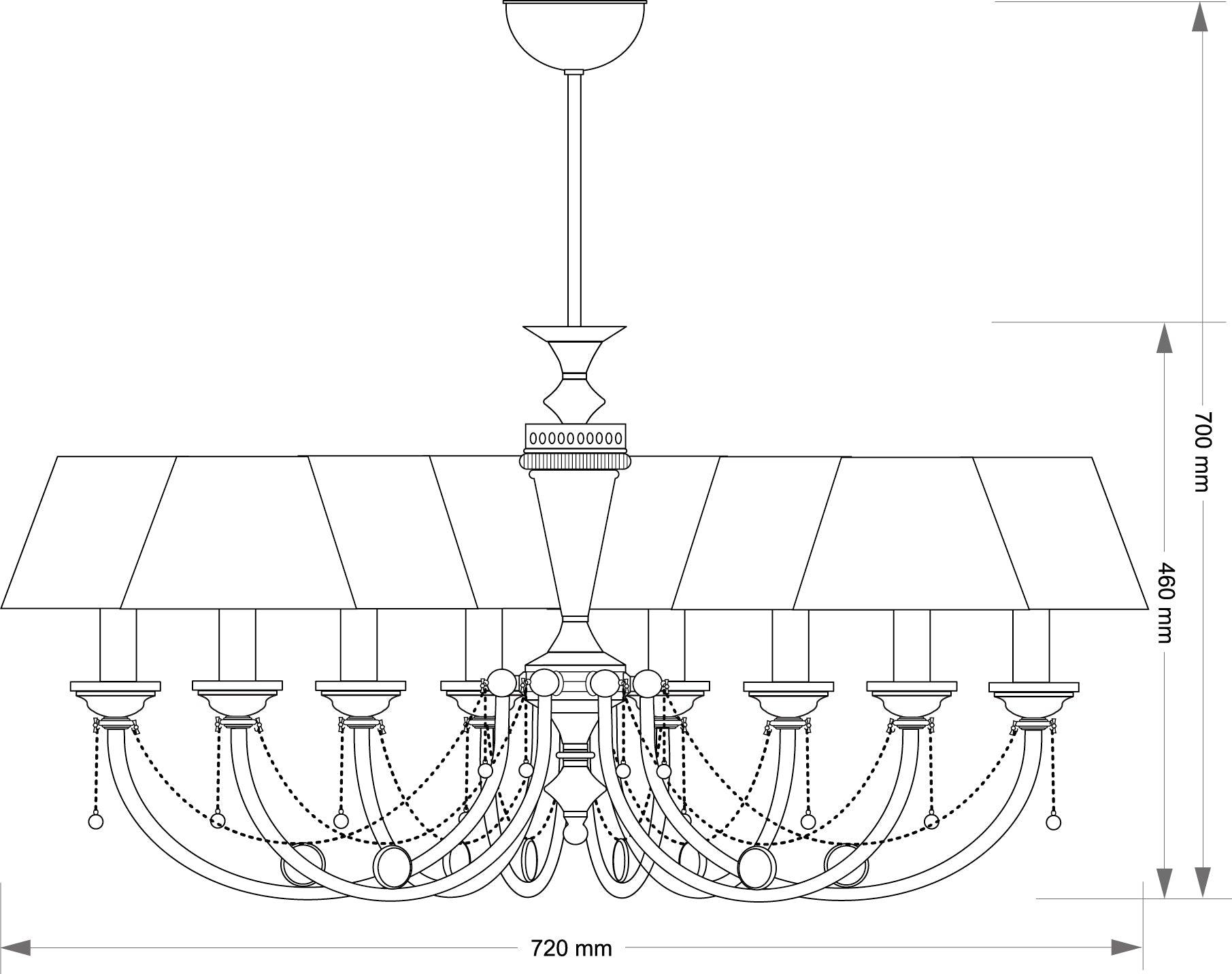 Candelabru Dorato Kutek - PARIS14A.RO