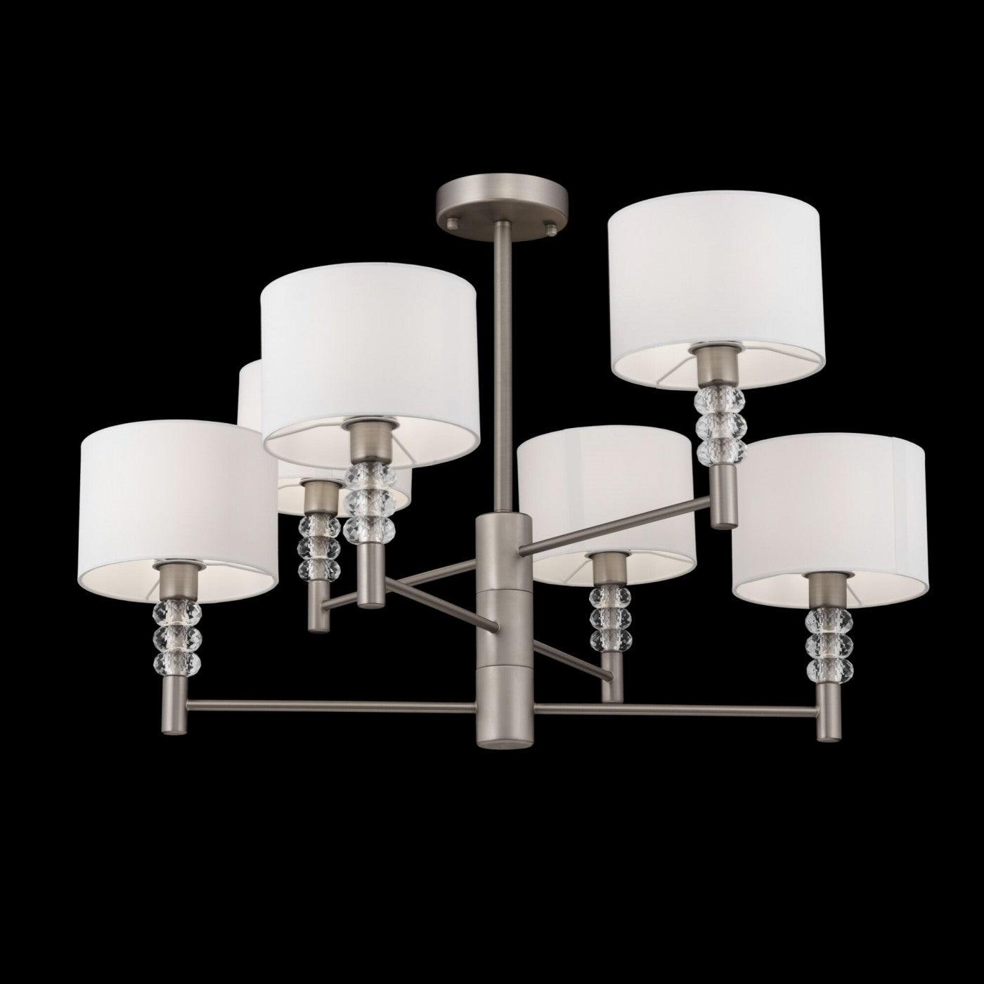 Candelabru Lincoln Maytoni 6XE14, Nichel, MOD527PL-06N - PARIS14A.RO