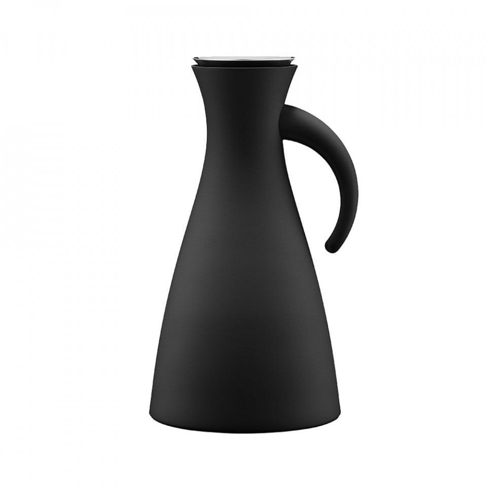 Carafa pentru cafea neagra din sticla si plastic 1 L Gemma Eva Solo - PARIS14A.RO