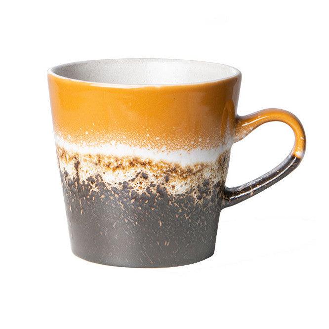 Ceasca multicolora din ceramica 260 ml 70s HK Living - PARIS14A.RO
