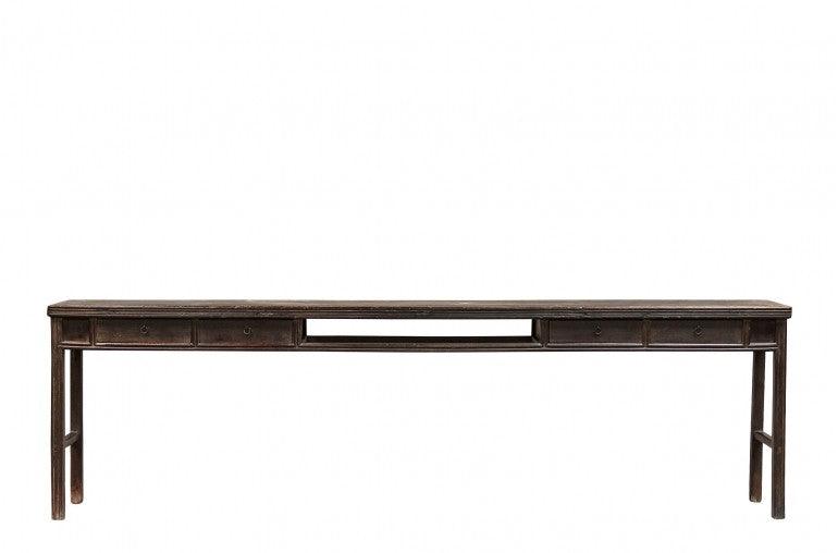 Consola din lemn 308x48 cm Qinghai XXL Versmissen - PARIS14A.RO