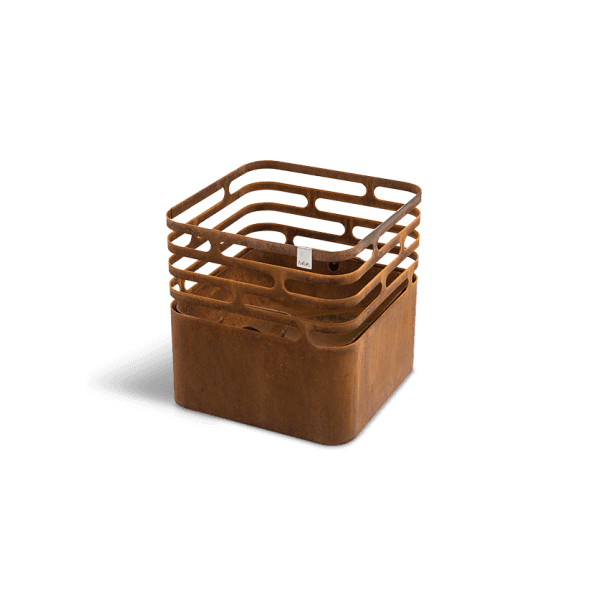 Cos pentru foc Cube - Ruginiu - Höfats - PARIS14A.RO