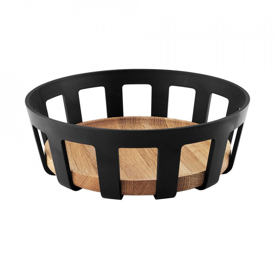 Cos pentru paine maro/negru din lemn de stejar si plastic Nordic Eva Solo - PARIS14A.RO