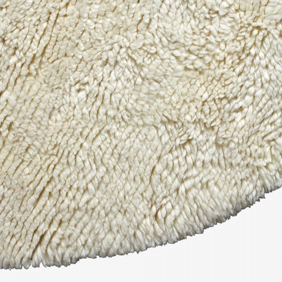 Covor crem din lana 200 cm Alve Bolia - PARIS14A.RO