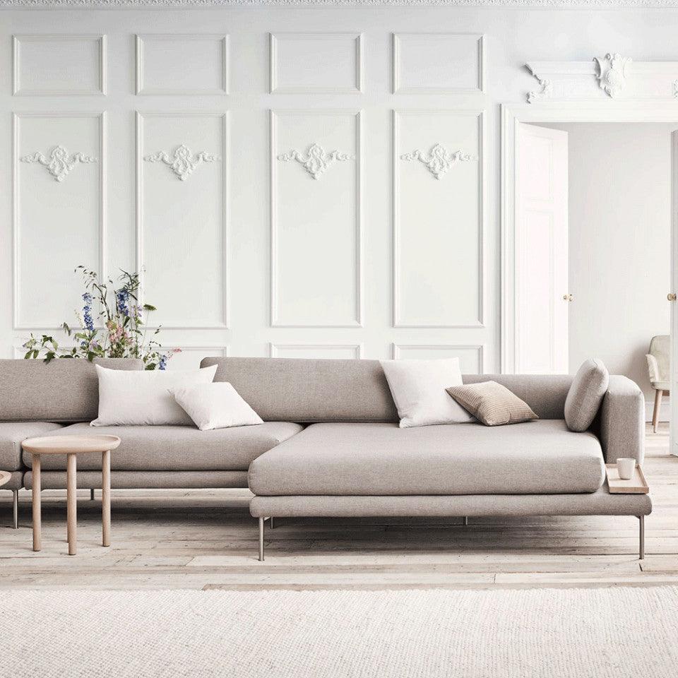 Covor galben mustar din lana si bumbac 200x300 cm Vilde Bolia - PARIS14A.RO
