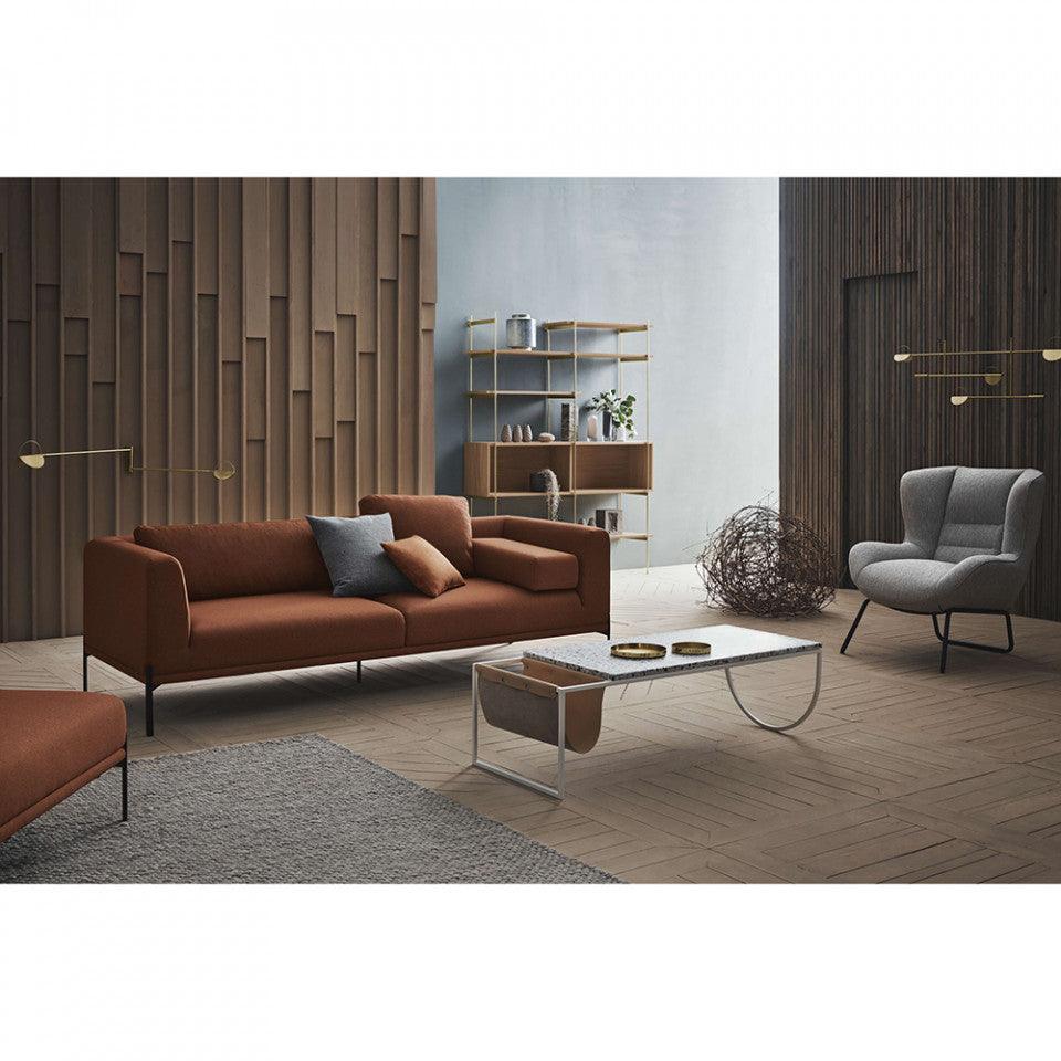 Covor gri deschis din lana 170x240 cm Scandinavia Bolia - PARIS14A.RO