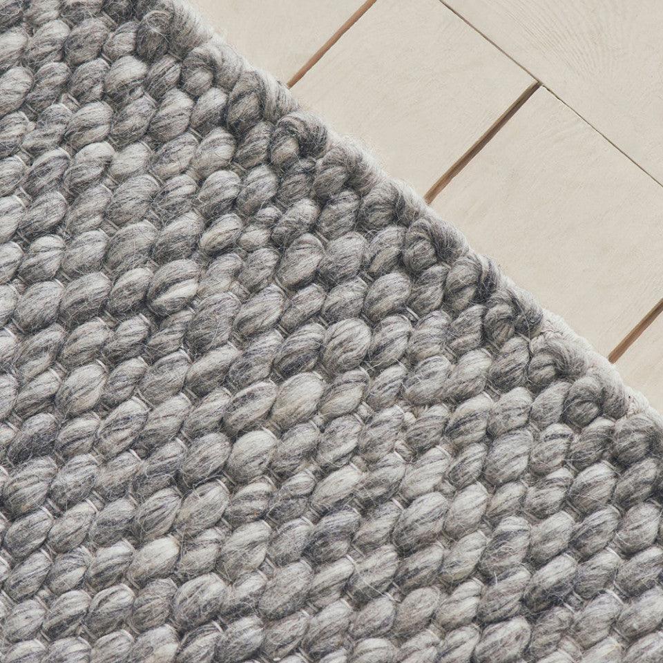 Covor gri deschis din lana 170x240 cm Scandinavia Bolia - PARIS14A.RO