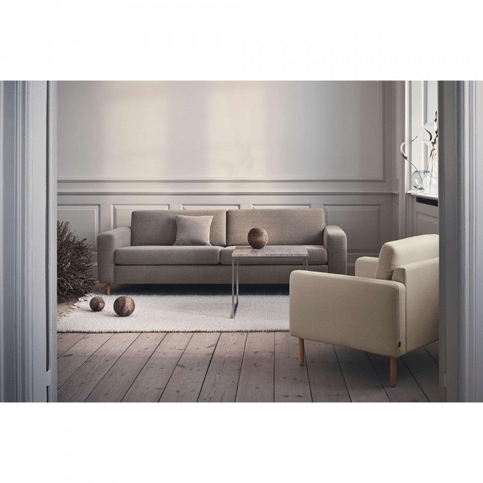 Covor gri din lana 200x300 cm Dalvik Bolia - PARIS14A.RO