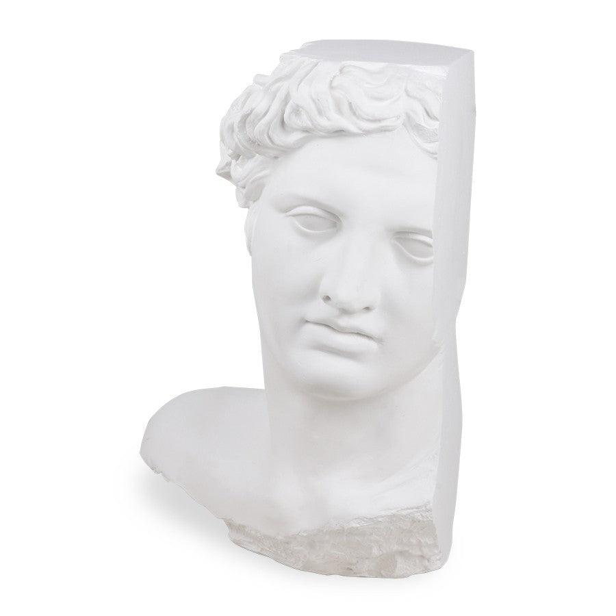 Decoratiune alba din gips 41 cm Apollo HK Living - PARIS14A.RO