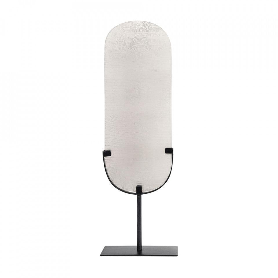 Decoratiune alba/neagra din rasina si metal 65 cm MCM Shape Versmissen - PARIS14A.RO