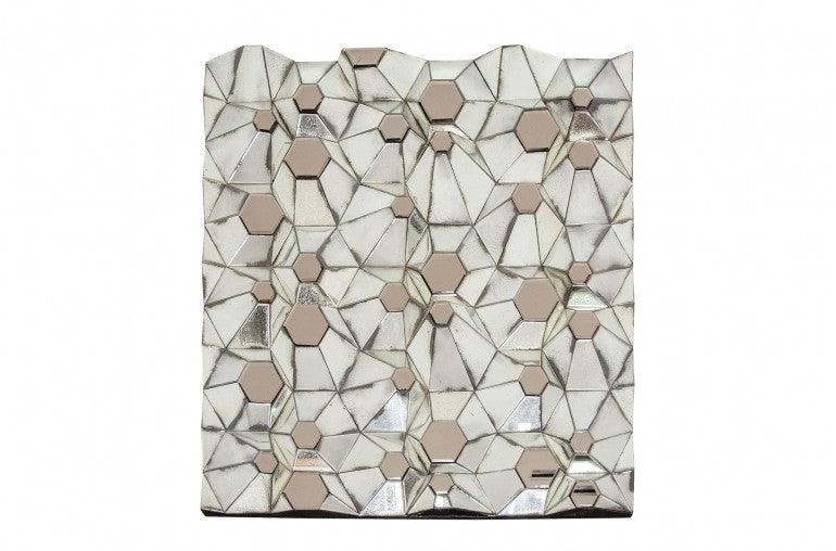 Decoratiune cu oglinda din MDF 114x120 cm Etna Versmissen - PARIS14A.RO