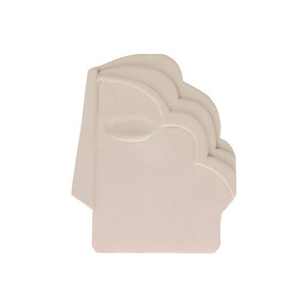 Decoratiune de perete crem din ceramica 15x18 cm Face Ornament HK Living - PARIS14A.RO