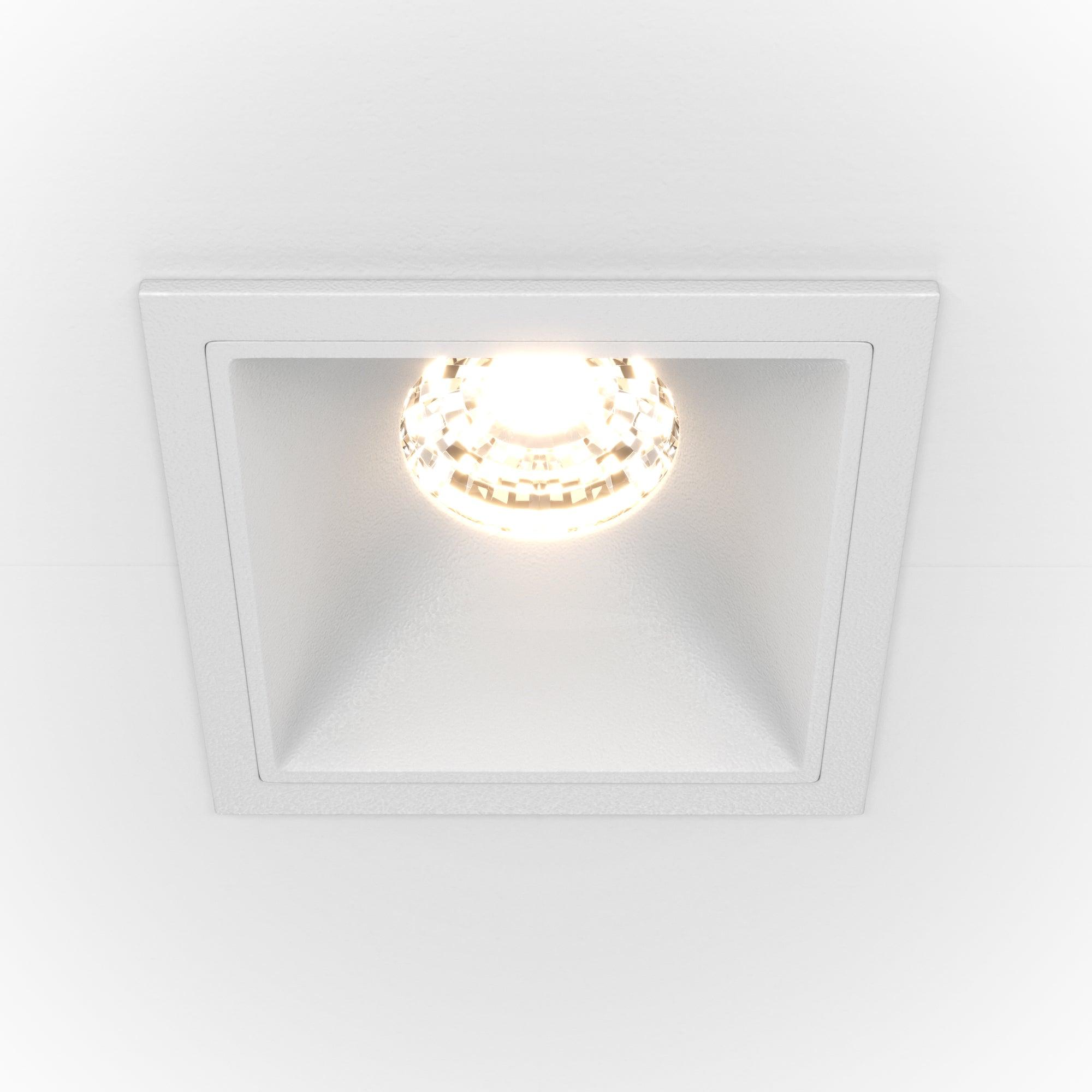 Downlight Alfa LED Maytoni Technical DL043-01-10W3K-SQ-W - PARIS14A.RO