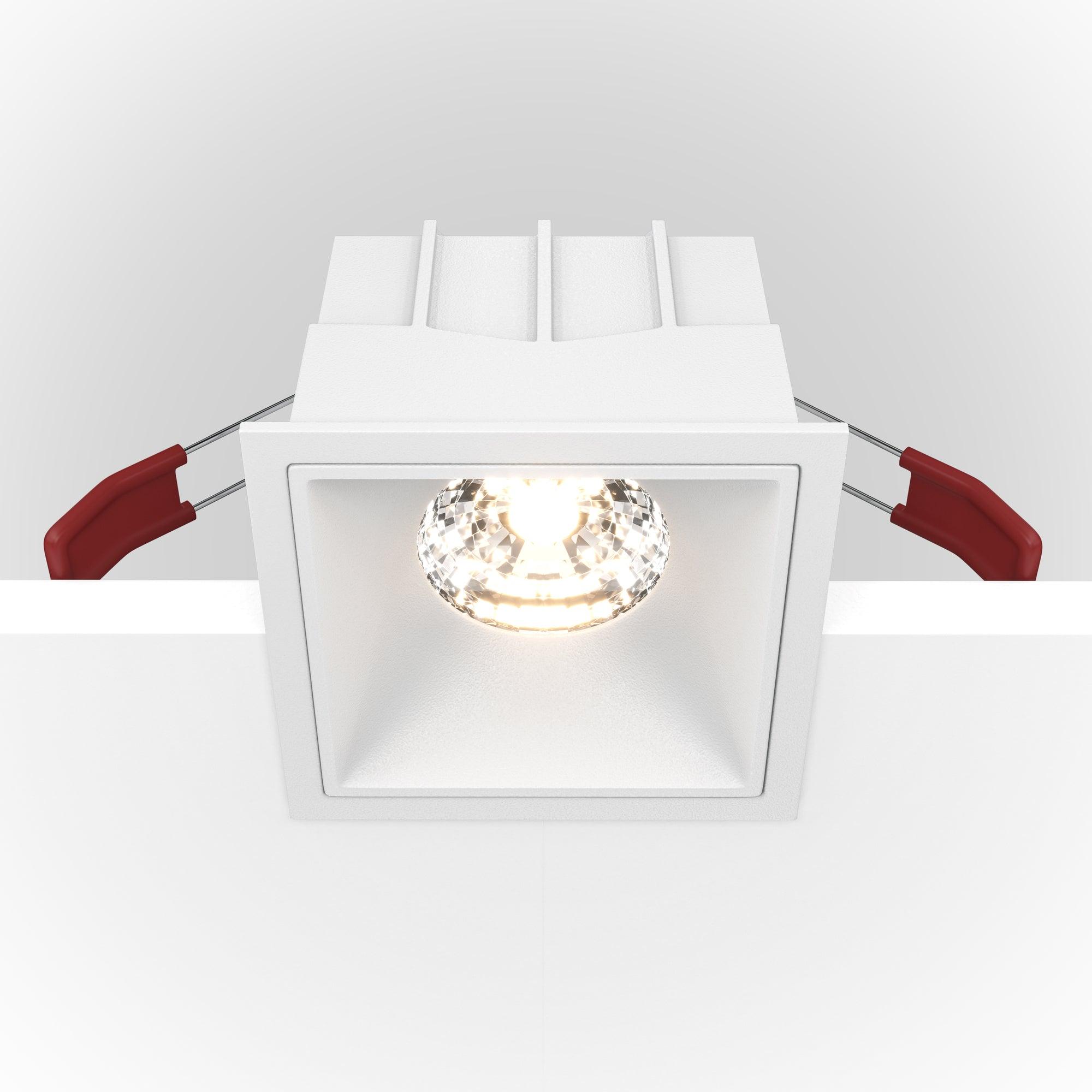 Downlight Alfa LED Maytoni Technical DL043-01-15W3K-D-SQ-W - PARIS14A.RO