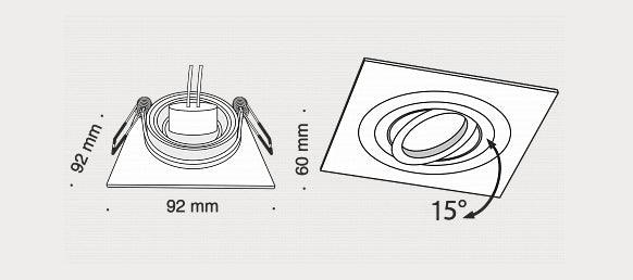 Downlight Atom Maytoni Technical DL023-2-01B - PARIS14A.RO