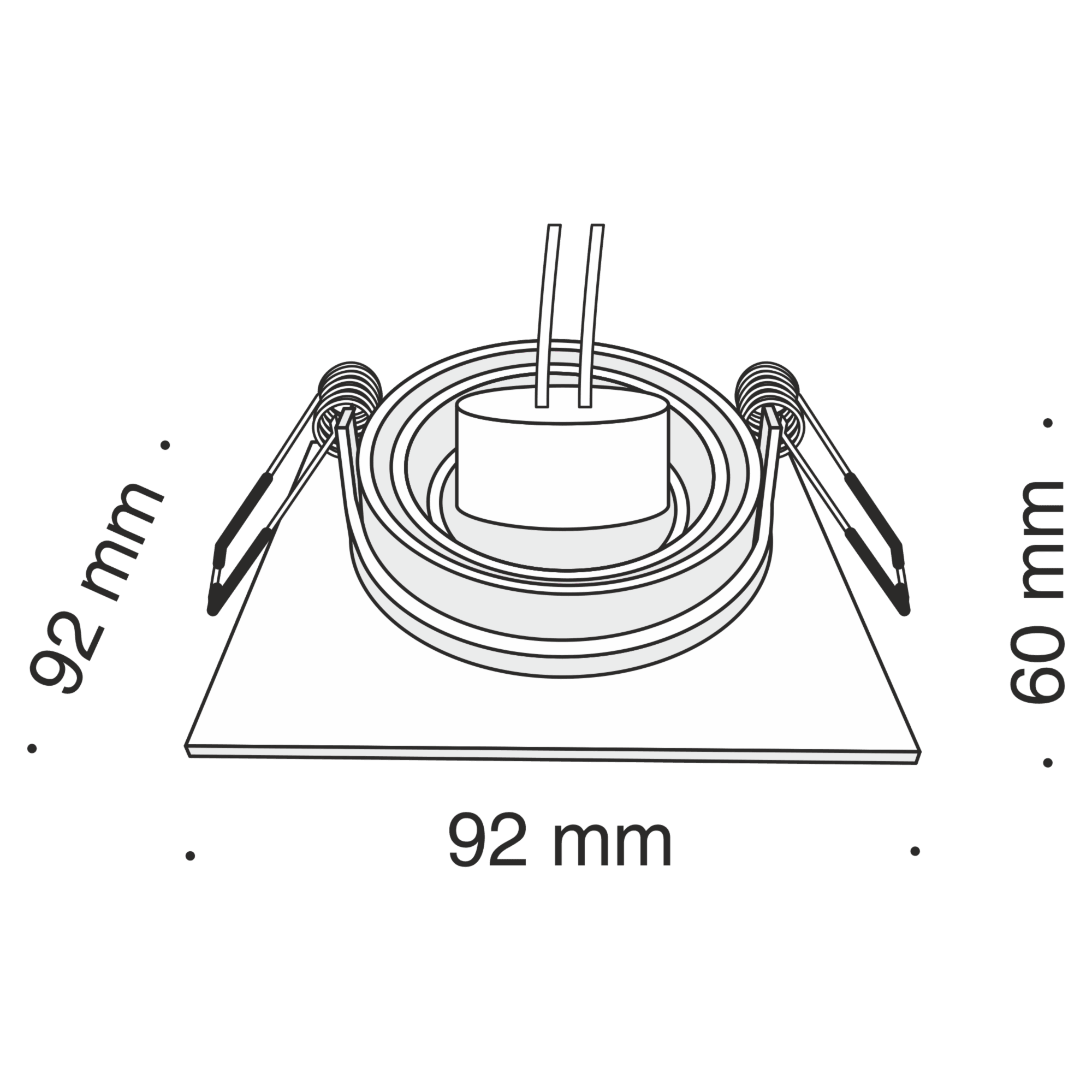 Downlight Atom Maytoni Technical DL024-2-01B - PARIS14A.RO