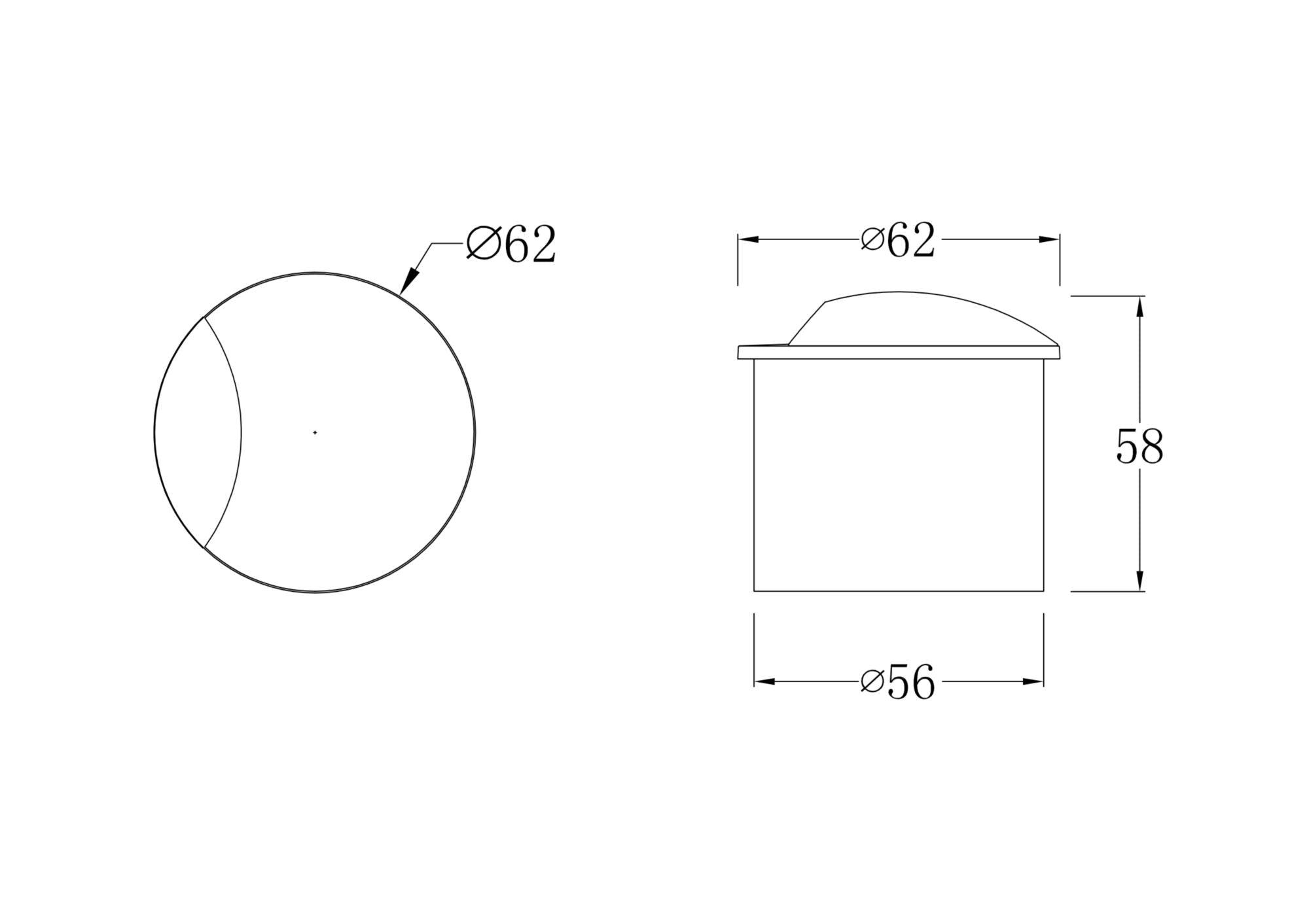 Downlight Biscotti Maytoni Outdoor O035-L3W3K - PARIS14A.RO