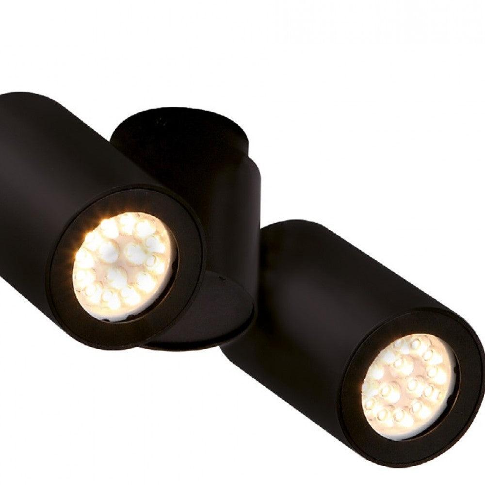 Downlight circular aplicat BARRO II Culoare neagra MAXLIGHT C0114 - PARIS14A.RO