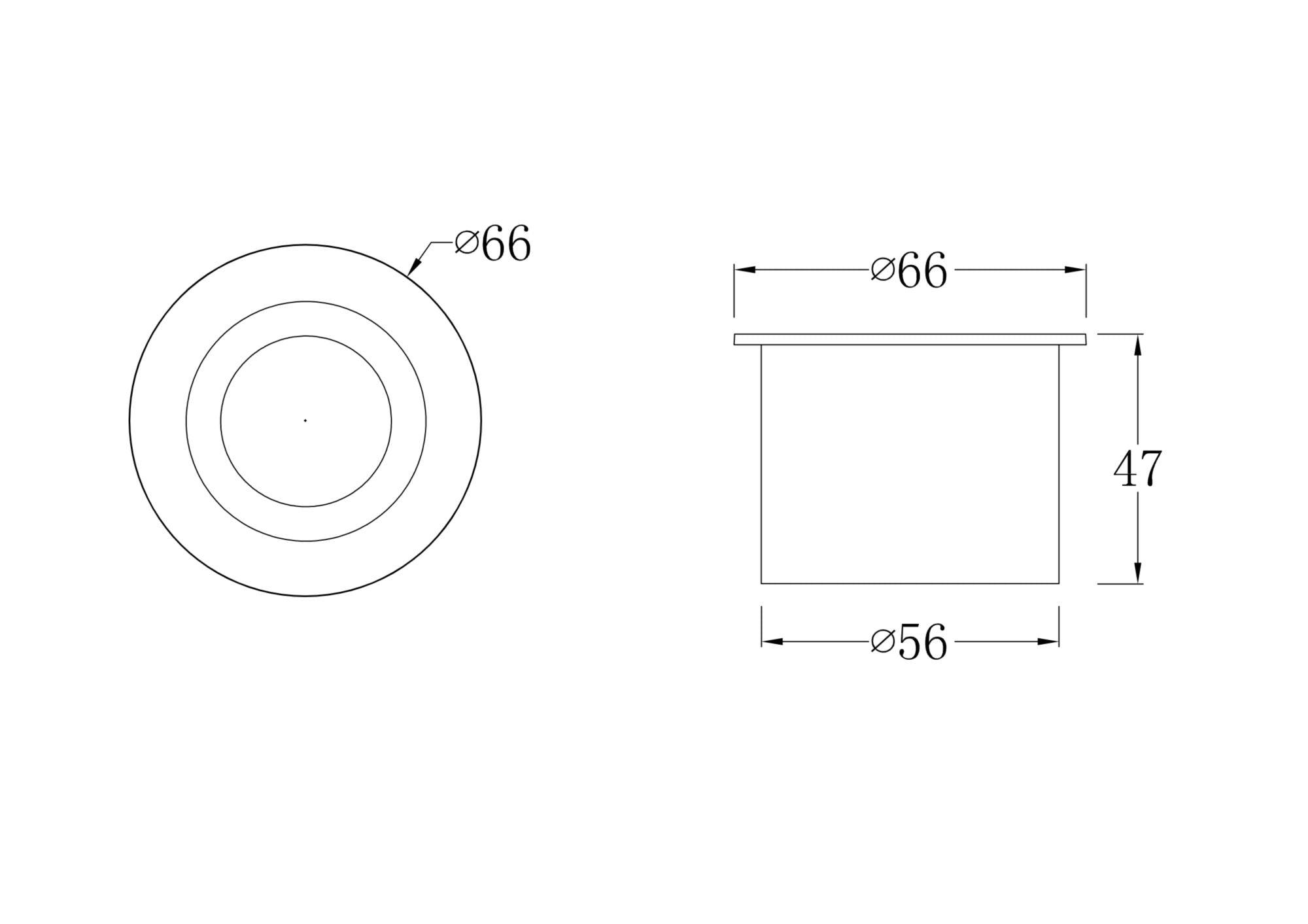 Downlight Limo Maytoni Outdoor O037-L3W3K - PARIS14A.RO