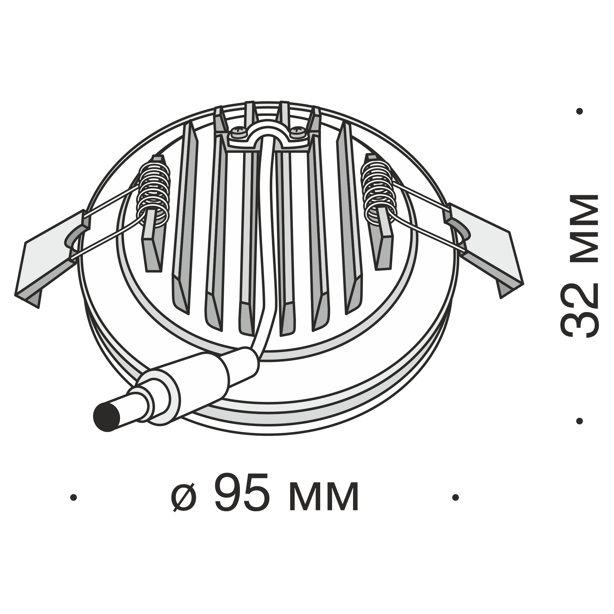 Downlight Phanton Maytoni Technical DL2001-L12W - PARIS14A.RO