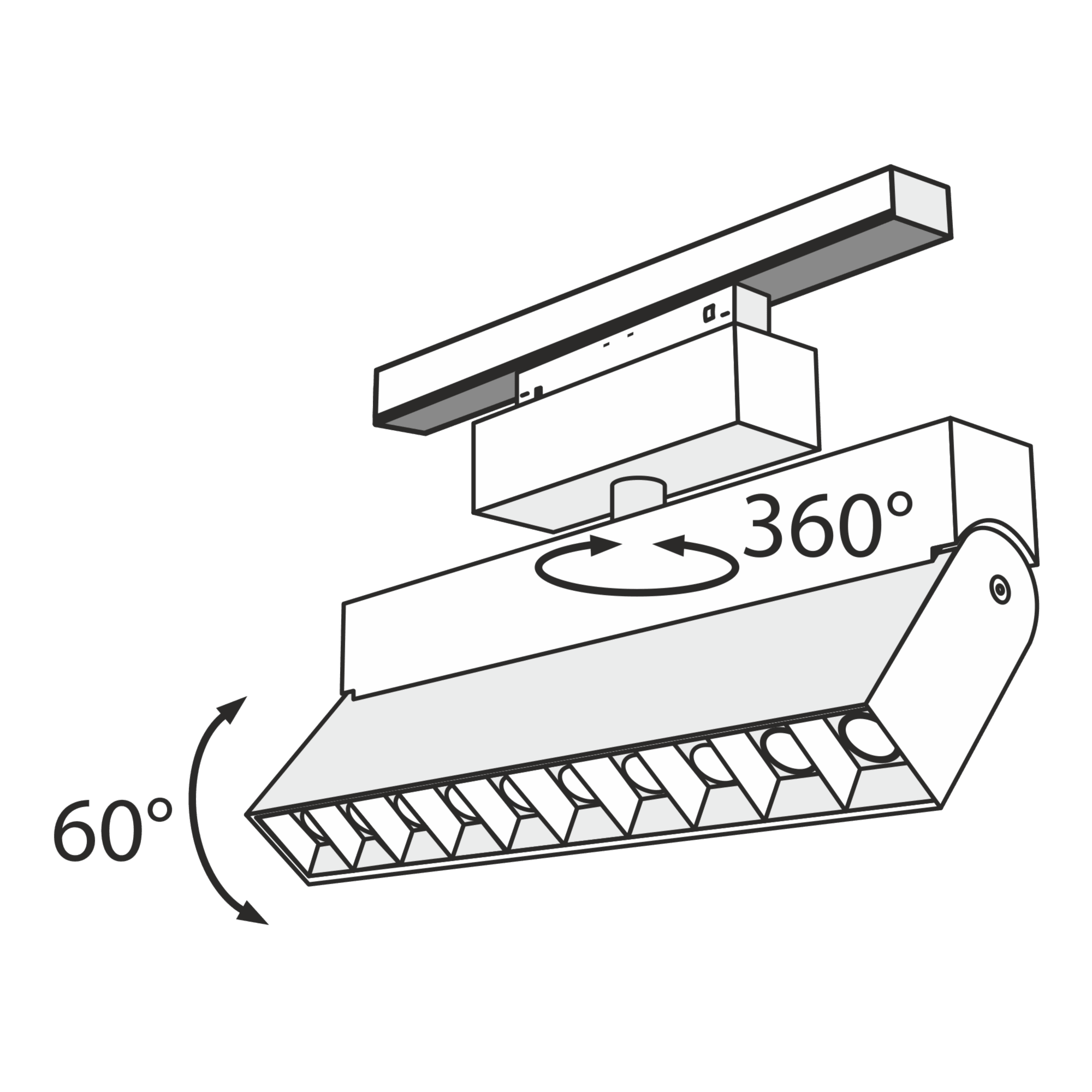 Downlight/ Spot sina Points Rot Maytoni Technical TR015-2-20W3K-B - PARIS14A.RO