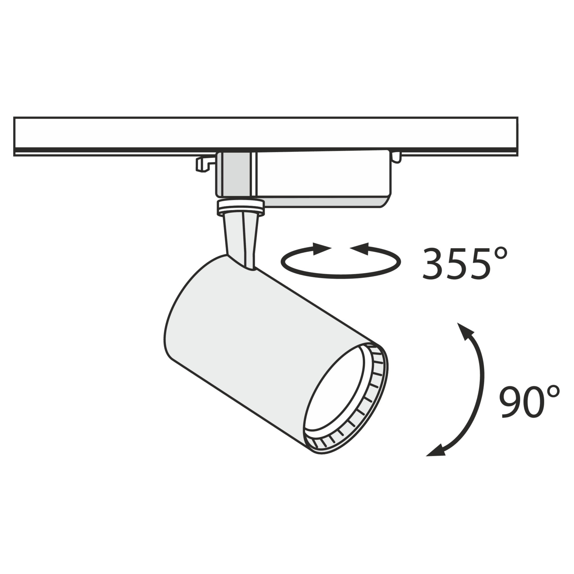 Downlight/ Spot sina Vuoro Maytoni Technical TR003-1-12W3K-W - PARIS14A.RO