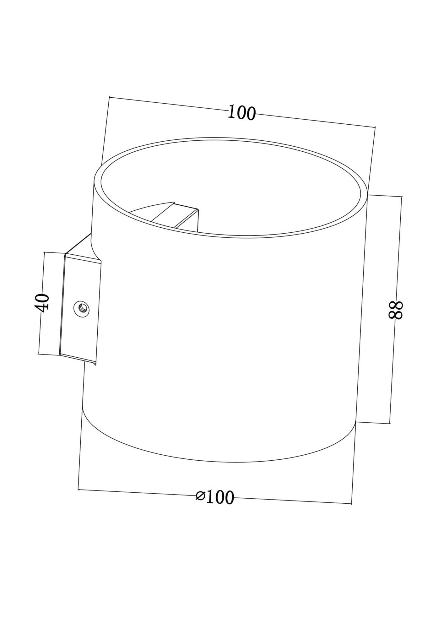 Aplica Rond Maytoni Technical C066WL-01B