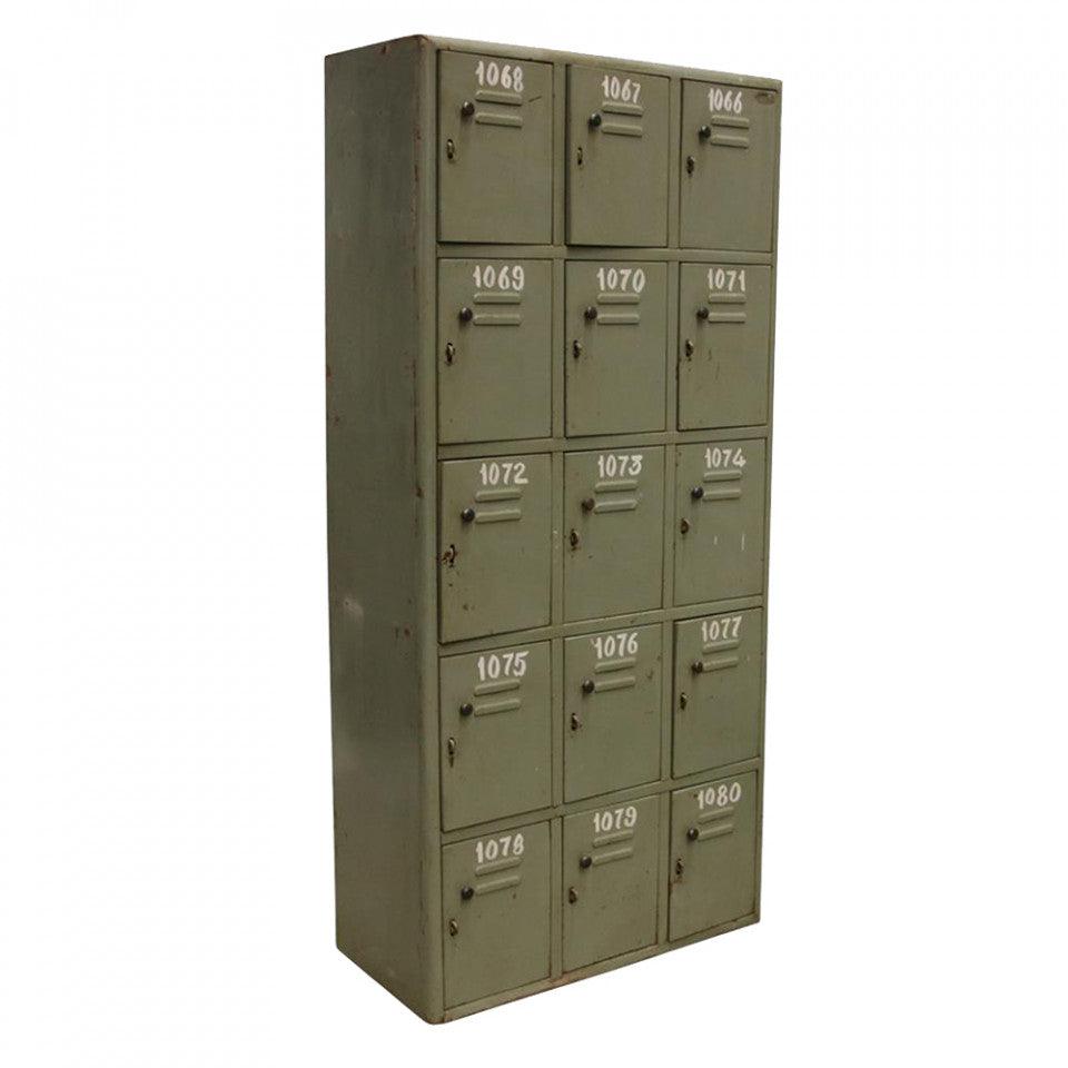 Dulap gri din metal 184 cm Semsata Raw Materials - PARIS14A.RO
