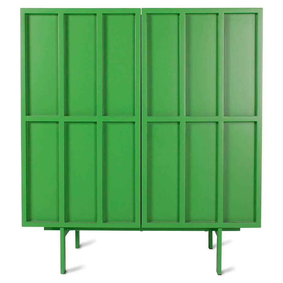 Dulapior verde din MDF si metal Fern HK Living - PARIS14A.RO