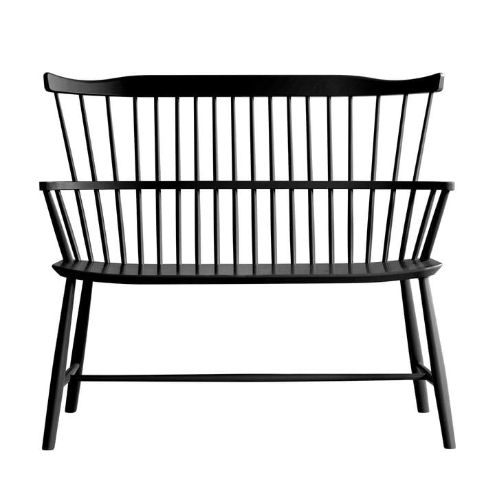 Fdb møbler - J52d bench Negru - PARIS14A.RO