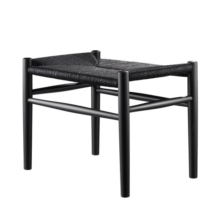 Fdb møbler - J83 stool Negru - PARIS14A.RO