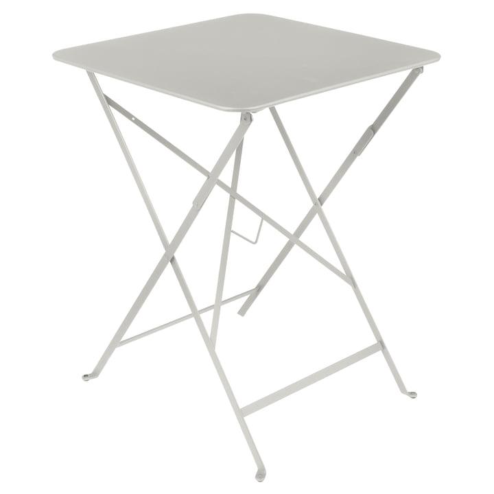 Fermob - Bistro folding table 57 x 57 cm Gri deschis - PARIS14A.RO