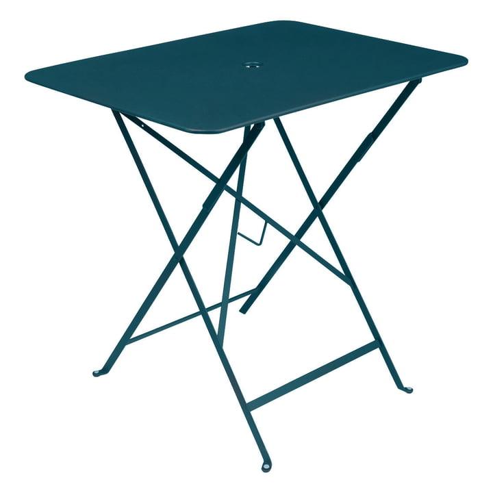 Fermob - Bistro folding table 77 x 57 cm Albastru inchis - PARIS14A.RO