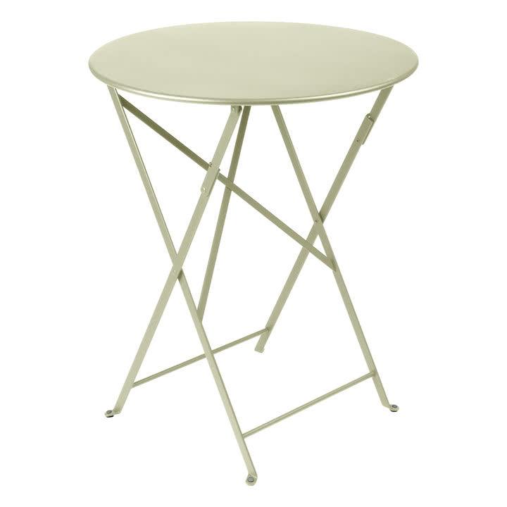 Fermob - folding bistro table ø 60 cm Verde Lime - PARIS14A.RO