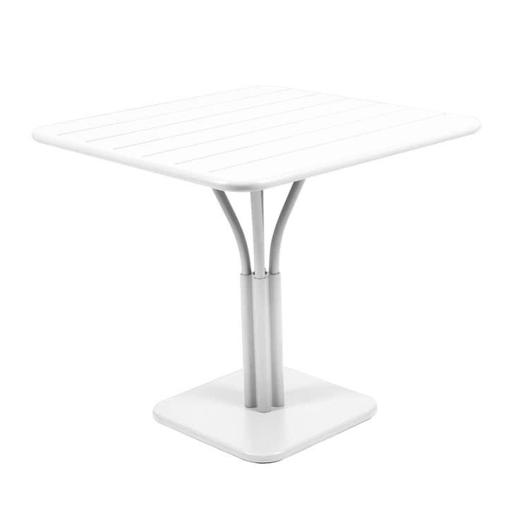 Fermob - Luxembourg Bistro Table 80 x 80cm Alb Bumbac - PARIS14A.RO